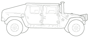 M998 Cargo/Troop Carrier HMMWV